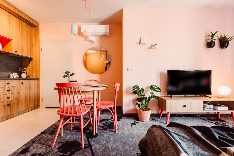Pink Apartment